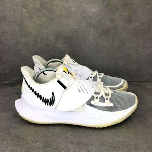 Nike Kyrie Low 3 Eclipse Sneaker, White Black, Men's 8.5